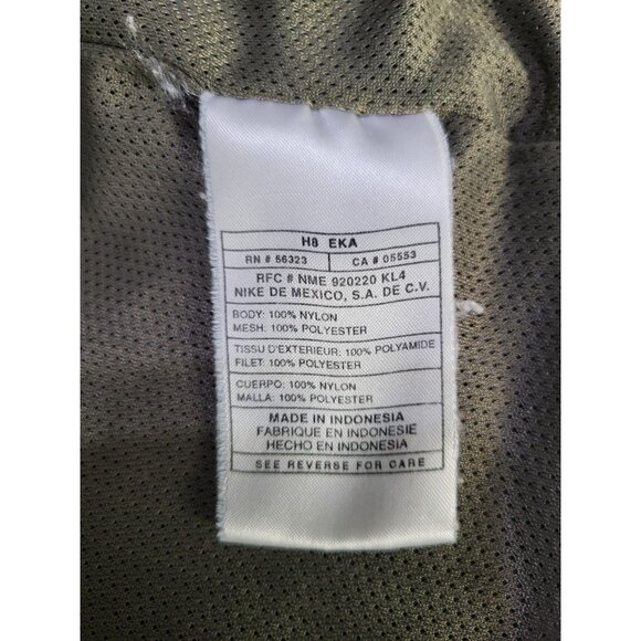 NIKE Men's Medium Navy Blue Windbreaker Full Zip Jacket Vintage 90's Coach Track - Picture 10 of 12